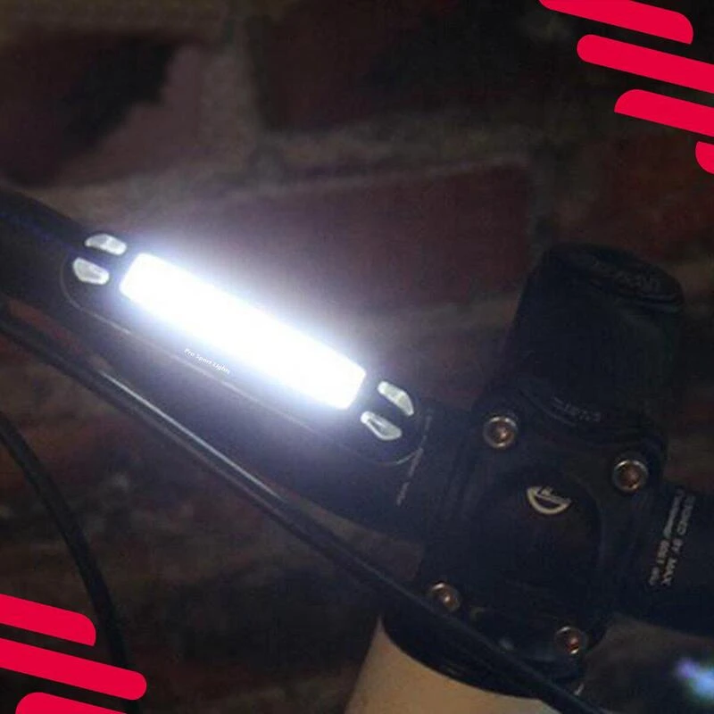 100 Lumen Lumière Avant Pour Vélo - BLANC Rechargeable Par USB - Lumière LED 4 100 Lumen Lumière Avant Pour Vélo - BLANC Rechargeable Par USB - Lumière LED – Image 2