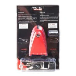 Antivol BLOQUE DISQUE ALARME SRA Rouge KOOROOM -Vélo Expert antivol bloque disque alarme sra rouge kooroom 4