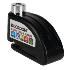 Antivol BLOQUE DISQUE ALUMINIUM AVEC ALARME Noir KOOROOM -Vélo Expert antivol bloque disque aluminium avec alarme noir kooroom 4