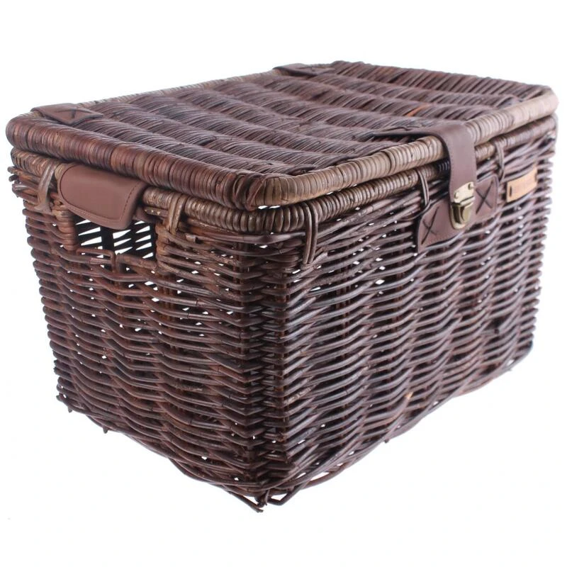 BASIL Panier Pour Vélo Arrière "Denton L" Brun Naturel 4 BASIL Panier Pour Vélo Arrière "Denton L" Brun Naturel – Image 2