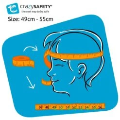 Casque De Vélo Pour Enfants | Cheval Rose | Crazy Safety | Certifié EN1078 -Vélo Expert casque de velo pour enfants cheval rose crazy safety certifie en1078 4