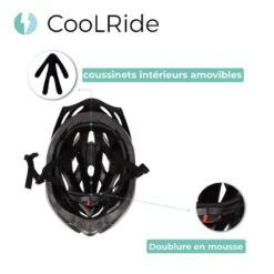 Casque Vélo Junior 54-58 Cm Multisport Orange Avec Visère Intégrée -Vélo Expert casque velo junior 54 58 cm multisport orange avec visere integree 3