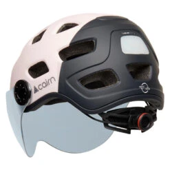 Casque + Viseur Led + Usb Cairn Quartz -Vélo Expert casque viseur led usb cairn quartz 1