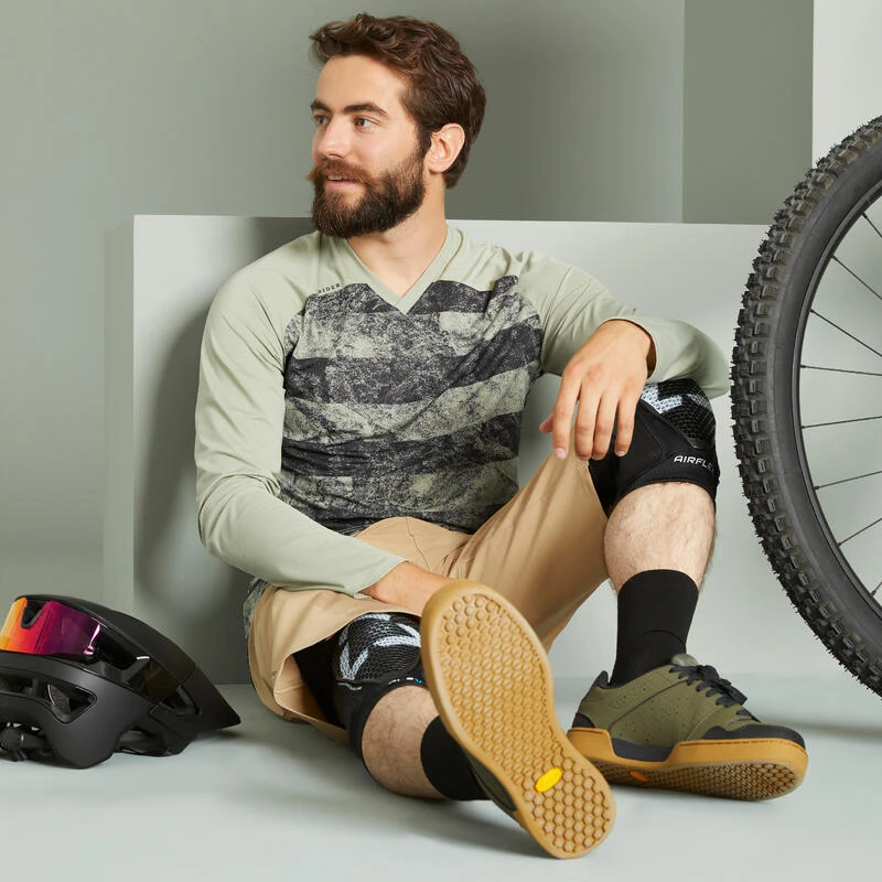 CHAUSSURES ALL MOUNTAIN POUR PEDALES PLATES GIRO TRACER KAKI 10 CHAUSSURES ALL MOUNTAIN POUR PEDALES PLATES GIRO TRACER KAKI – Image 8