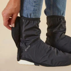 BTWIN COUVRE CHAUSSURES IMPERMEABLES VELO VILLE 900 -Vélo Expert couvre chaussures impermeables velo ville 900 2