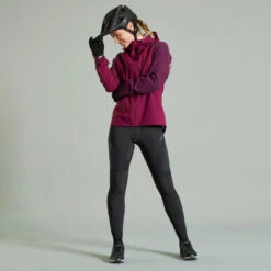 Rockrider CUISSARD LONG HIVER VELO VTT FEMME NOIR -Vélo Expert cuissard long hiver velo vtt femme noir 6