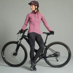Rockrider CUISSARD LONG HIVER VELO VTT FEMME NOIR -Vélo Expert cuissard long hiver velo vtt femme noir 9