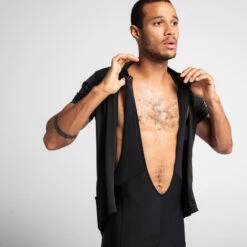 Cuissard Vélo Route à Bretelles Homme RC500 Noir -Vélo Expert cuissard velo route a bretelles homme rc500 noir 4