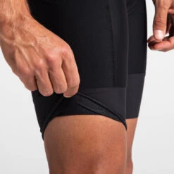 Cuissard Vélo Route à Bretelles Homme RC500 Noir -Vélo Expert cuissard velo route a bretelles homme rc500 noir 5
