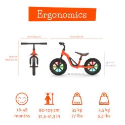 Draisienne Charlie GLOW Avec Des Roues Lumineuses LED -Vélo Expert draisienne charlie glow avec des roues lumineuses led 2