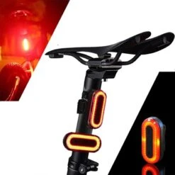 Feu Arrière Rouge - Rechargeable Par USB - Feu De Vélo LED -Vélo Expert feu arriere rouge rechargeable par usb feu de velo led 5