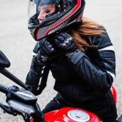 Gants AUDACE LADY Femme Noir DXR -Vélo Expert gants audace lady femme noir dxr 3