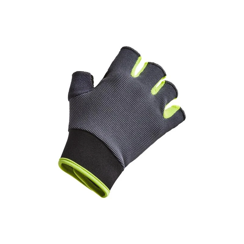 BTWIN GANTS VELO ENFANT 500 NOIR JAUNE 4 BTWIN GANTS VELO ENFANT 500 NOIR JAUNE – Image 2