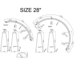 Riverside GARDE BOUE B'ORIGINAL 500 / BTWIN 5 / ORIGINAL 5 -Vélo Expert garde boue boriginal 500 btwin 5 original 5 2