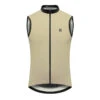 Gilet Vélo Coupe-vent Homme Cyclisme V1 Foraker Beige -Vélo Expert gilet velo coupe vent homme cyclisme v1 foraker beige