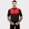 Gilet Vélo Coupe-vent Homme Cyclisme V1 Richmond Noir -Vélo Expert gilet velo coupe vent homme cyclisme v1 richmond noir