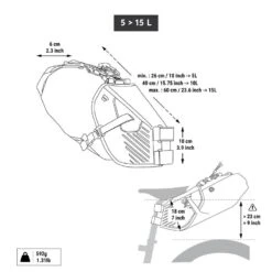 Riverside HARNAIS SACOCHE DE SELLE BIKEPACKING 14 Riverside HARNAIS SACOCHE DE SELLE BIKEPACKING -Vélo Expert harnais sacoche de selle bikepacking 2