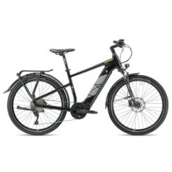 HEPHA E-bike Trekking 7 Long Range 708Wh 80Nm Vélo électrique Highstep Noir