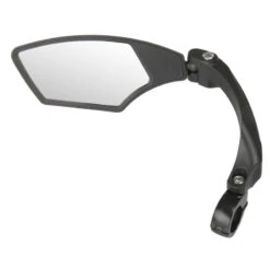 M-Wave Miroir De Vélo Gauche 110 X 55 Mm Noir