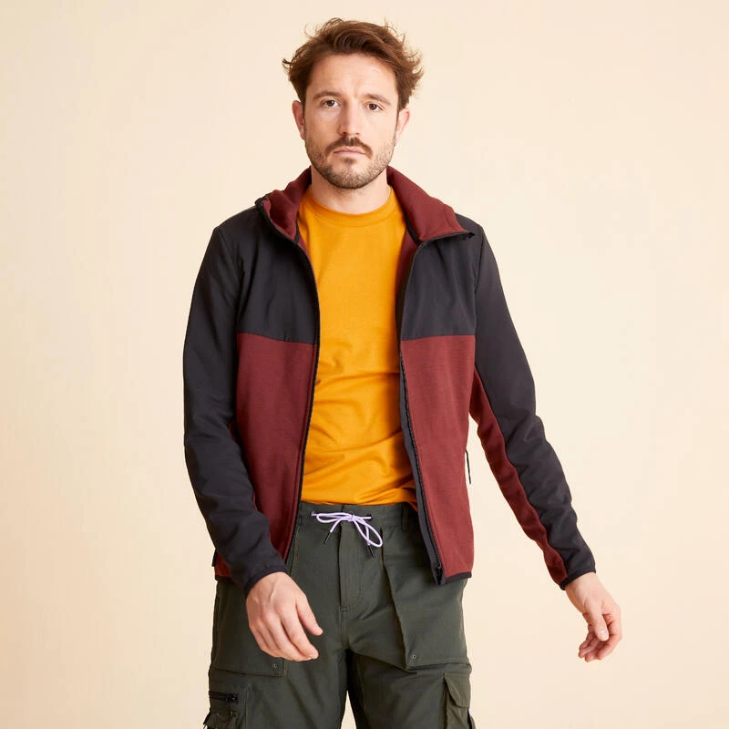 Maillot De Vélo GRAVEL à Capuche 29% Mérinos Bordeaux 7 Maillot De Vélo GRAVEL à Capuche 29% Mérinos Bordeaux – Image 5