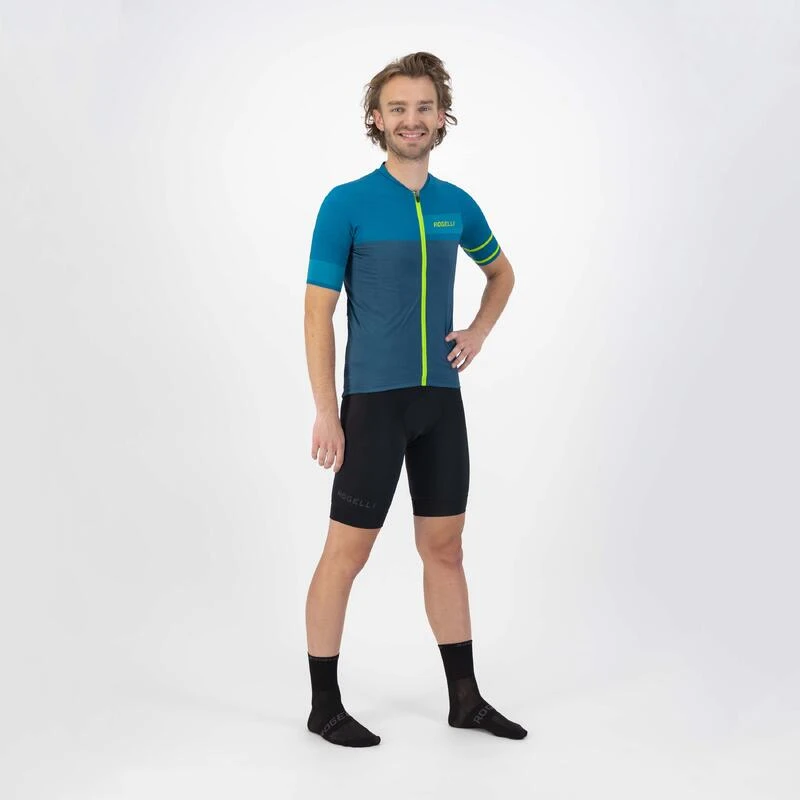 Rogelli Maillot Manches Courtes Velo Homme - Block 7 Rogelli Maillot Manches Courtes Velo Homme - Block – Image 5