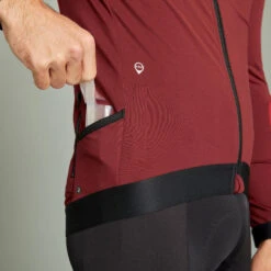 Rockrider MAILLOT Manches Longues Vélo VTT XC Mi Saison Homme Rouge -Vélo Expert maillot manches longues velo vtt xc mi saison homme rouge 8