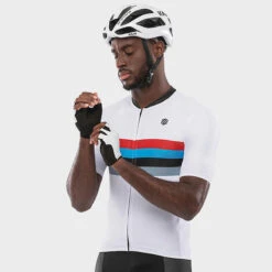 Maillot Vélo Manches Courtes Homme Cyclisme M2 Westfalia Blanc 11 Maillot Vélo Manches Courtes Homme Cyclisme M2 Westfalia Blanc -Vélo Expert maillot velo manches courtes homme cyclisme m2 westfalia blanc 3