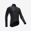 MAILLOT VELO ROUTE MANCHES LONGUES MI-SAISON HOMME - RC500 SHIELD NOIR -Vélo Expert maillot velo route manches longues mi saison homme rc500 shield noir