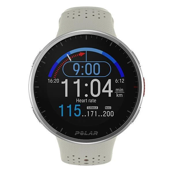 MONTRE CONNECTÉE CARDIO GPS & BAROMETRE INTEGRÉ POLAR PACER PRO BLANC 3 MONTRE CONNECTÉE CARDIO GPS & BAROMETRE INTEGRÉ POLAR PACER PRO BLANC