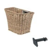 BASIL Panier à Vélo Bremen Rattan Look Avec Support De Potence FM 27 X 35 X 29 Cm -Vélo Expert panier a velo bremen rattan look avec support de potence fm 27 x 35 x 29 cm