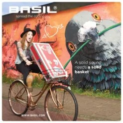Panier De Vélo Avant Maille En Acier Avec Supports Basil Robin 10 Panier De Vélo Avant Maille En Acier Avec Supports Basil Robin -Vélo Expert panier de velo avant maille en acier avec supports basil robin 3