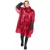 Poncho De Pluie Taille Unique Rouge Transparent -Vélo Expert poncho de pluie taille unique rouge transparent