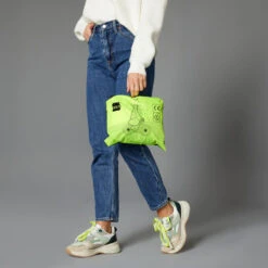 BTWIN PONCHO PLUIE VISIBILITE JOUR VELO VILLE 120 NOIR JAUNE FLUO -Vélo Expert poncho pluie visibilite jour velo ville 120 noir jaune fluo 7