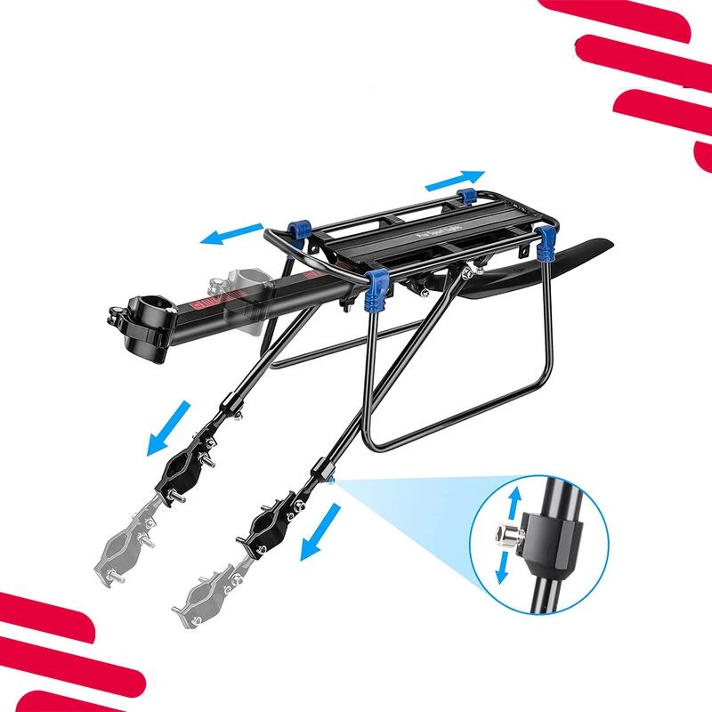 Porte-Bagage Et Garde-boue - Porte-Bagage Arrière Avec QR 7 Porte-Bagage Et Garde-boue - Porte-Bagage Arrière Avec QR – Image 5