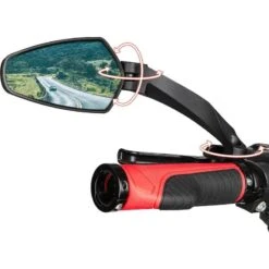 Rétroviseur De Vélo Gauche - Réglable - Convient Pour E-bike, Speed ​​​​pedelec -Vélo Expert retroviseur de velo gauche reglable convient pour e bike speed pedelec 1