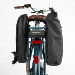 BTWIN SAC A DOS VELO POUR PORTE BAGAGES DOUBLE 27 LITRES REFLECTIF 17 BTWIN SAC A DOS VELO POUR PORTE BAGAGES DOUBLE 27 LITRES REFLECTIF -Vélo Expert sac a dos velo pour porte bagages double 27 litres reflectif 5