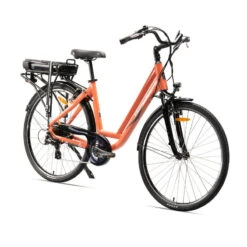 Seconde Vie - Vélo Ville électrique - NEOMOUV Sinapia - Abricot - TRÈS BON -Vélo Expert seconde vie velo ville electrique neomouv sinapia abricot tres bon 1