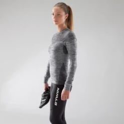 Sous-vêtement Vélo Manches Longues Femme 500 Noir 16 Sous-vêtement Vélo Manches Longues Femme 500 Noir -Vélo Expert sous vetement velo manches longues femme 500 noir 4