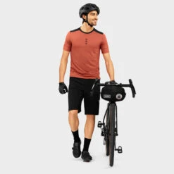 T-shirt Gravel SIROKO Tushar Argile Homme -Vélo Expert t shirt gravel siroko tushar argile homme 3
