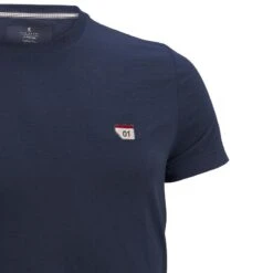 T-shirt Made In France - Brigade Du Pavé Dossard Bleu -Vélo Expert t shirt made in france brigade du pave dossard bleu 2
