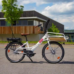 Vélo Cargo Compact électrique - Familéö 3 Vitesses Blanc -Vélo Expert velo cargo compact electrique famileo 3 vitesses blanc 3