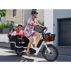 Vélo Cargo électrique Familial U-Cargo Family -Vélo Expert velo cargo electrique familial u cargo family 4