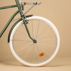 VELO DE VILLE ELOPS 520 CADRE HAUT KAKI 16 VELO DE VILLE ELOPS 520 CADRE HAUT KAKI -Vélo Expert velo de ville elops 520 cadre haut kaki 4