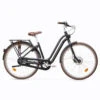 VELO DE VILLE ELOPS 900 Cadre Bas ALUMINIUM Noir