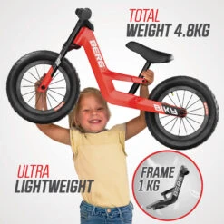 Berg Vélo D’équilibre Biky City Rouge -Vélo Expert velo dequilibre biky city rouge 5