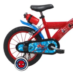 Spiderman Velo Enfant 14 Pouces Spider-Man 4-6 Ans -Vélo Expert velo enfant 14 pouces spider man 4 6 ans 1