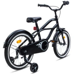 Vélo Enfant Nogan Rumble - 18 Pouces - Noir Mat -Vélo Expert velo enfant nogan rumble 18 pouces noir mat 2