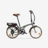 BTWIN Vélo Pliant électrique E FOLD 500 Vert -Vélo Expert velo pliant electrique e fold 500 vert