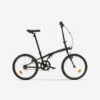 BTWIN VELO PLIANT FOLD 100 NOIR -Vélo Expert velo pliant fold 100 noir