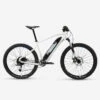 Rockrider Vélo VTT électrique Semi-rigide 27'5", E-ST100 BLANC -Vélo Expert velo vtt electrique semi rigide 275 e st100 blanc